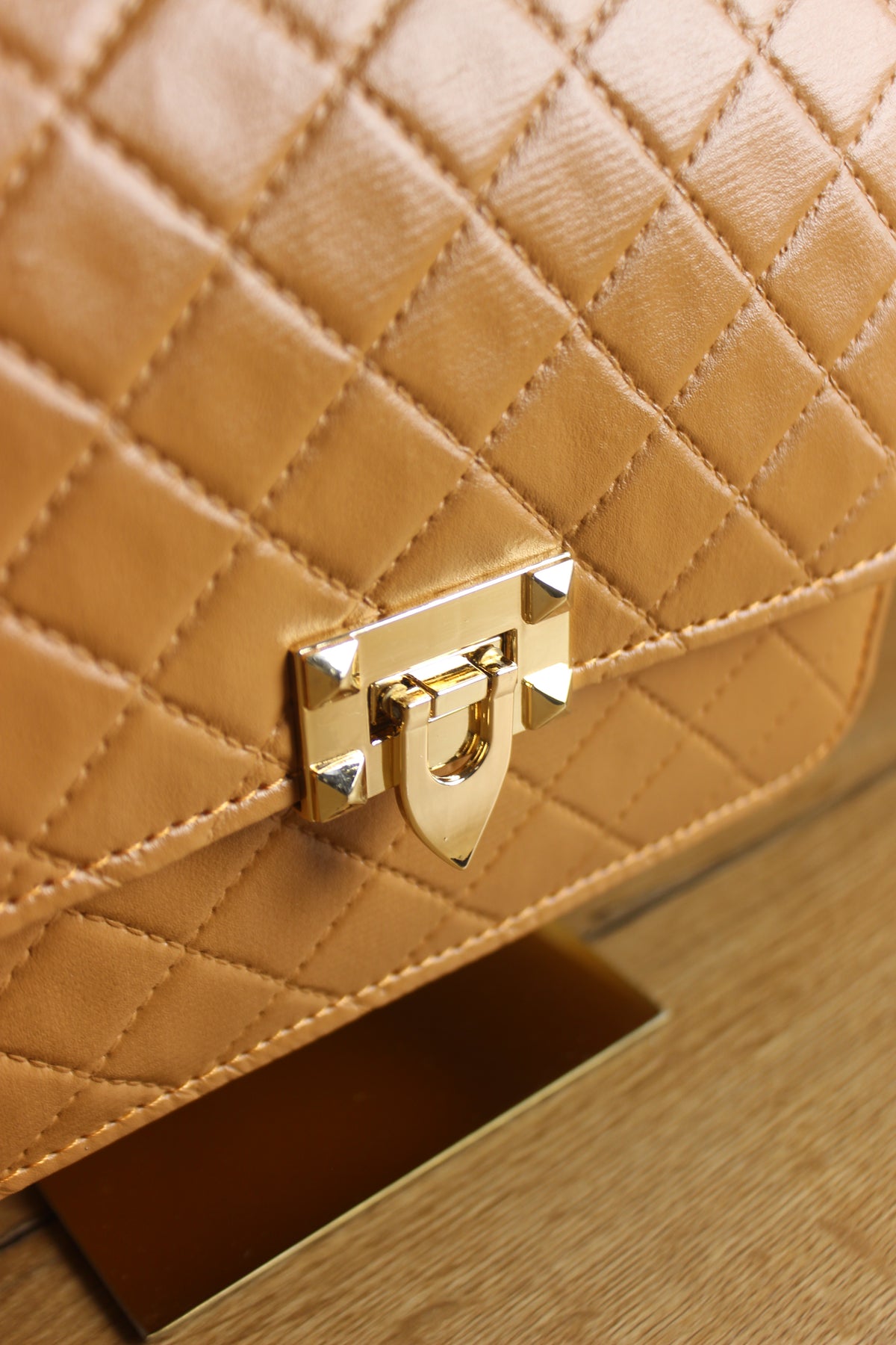 Quilted Brown