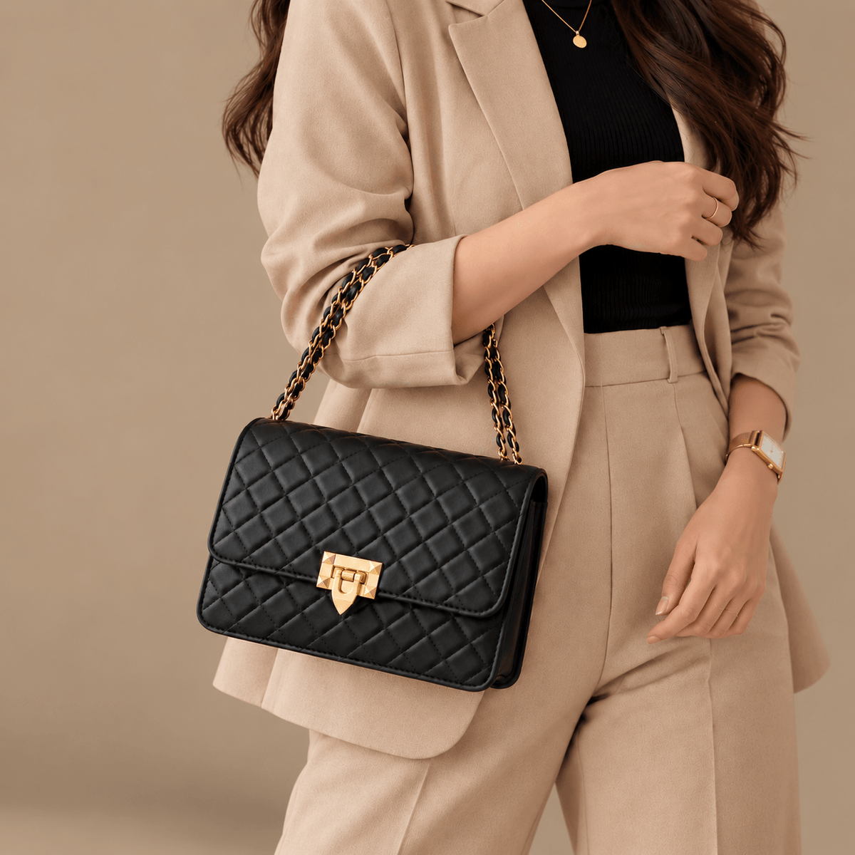 Quilted