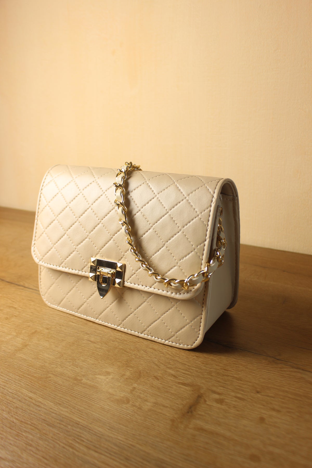 Quilted Beige