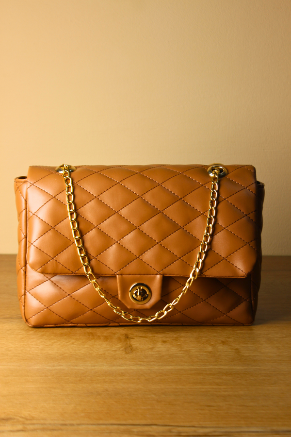 Quilted Brown